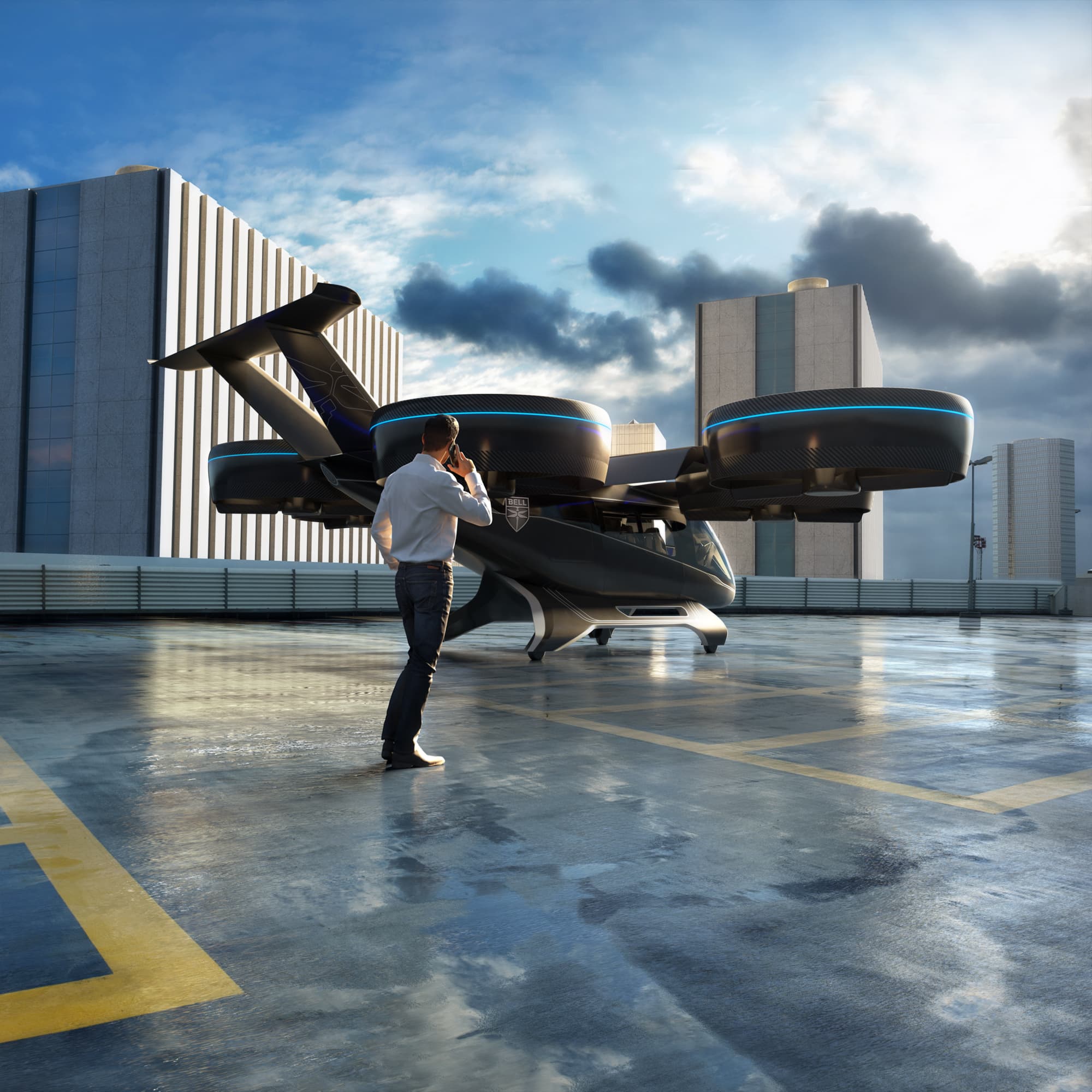 Bell_Flying Taxi_technosports.co.in