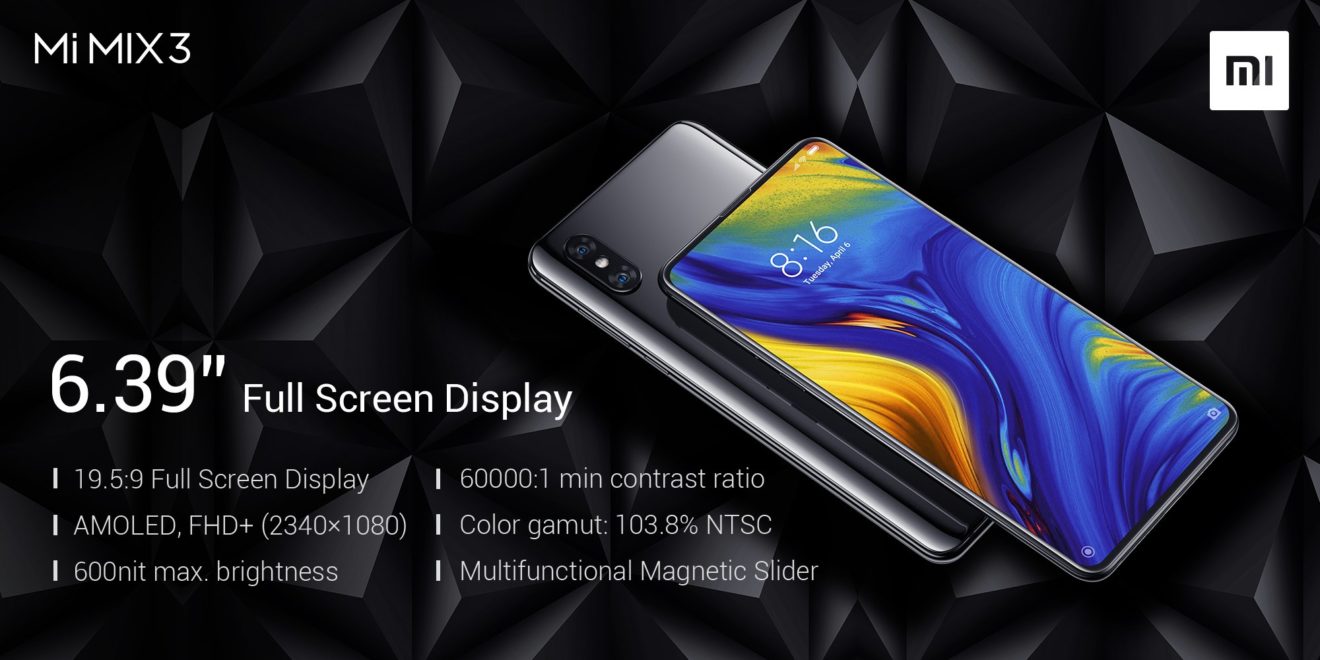 Mi Mix 3 : Specifications and detailed review.