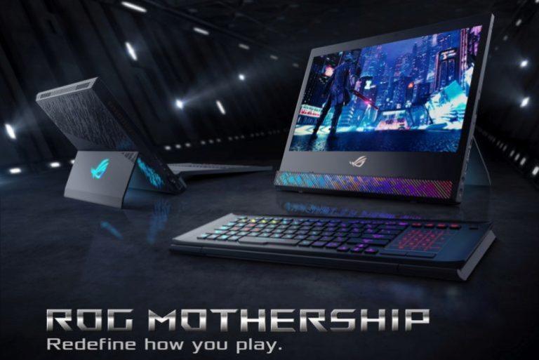 Meet the 17-inch powerful, detachable gaming laptop - the ASUS ROG Mothership