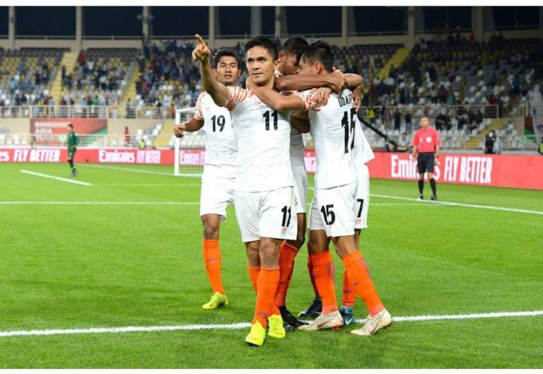 AFC Asian Cup 2019 : Sunil Chhetri scores a brace as India thrash Thailand by 4-1