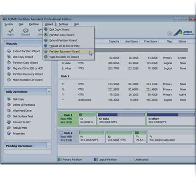 AOMEI Partition Assistant - Your complete Disk Management Assistant