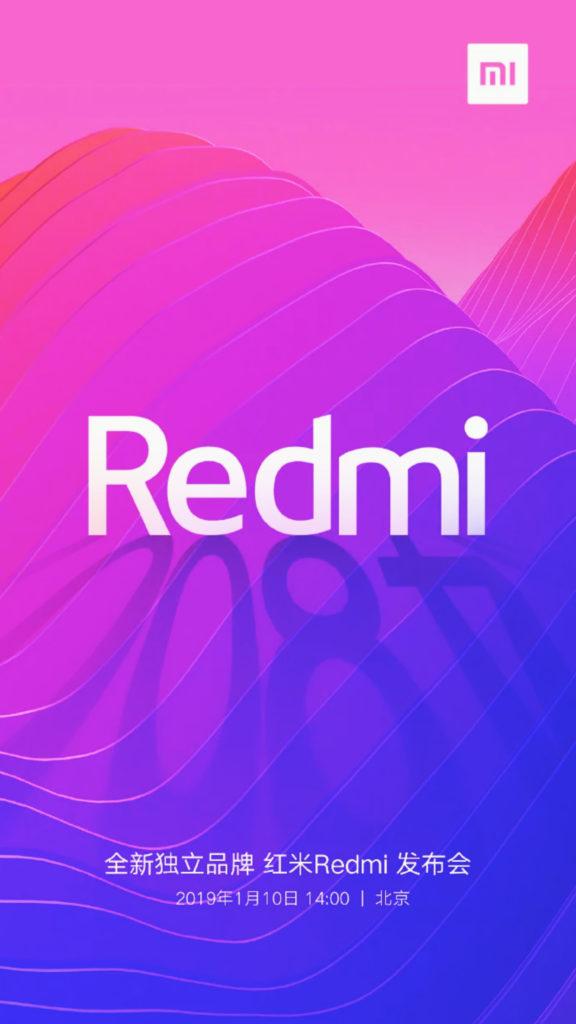 Redmi and Xiaomi will start working separately