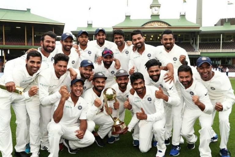 india win series in australia