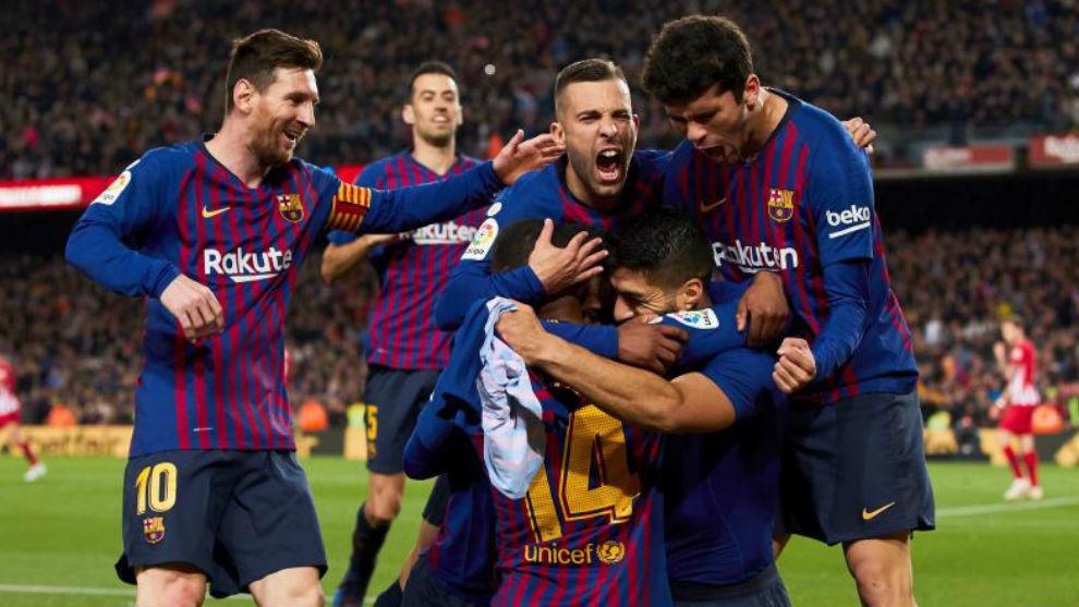 15555939710862 Champions: Messi strikes as Barcelona get's its eighth La Liga title in just 11 seasons