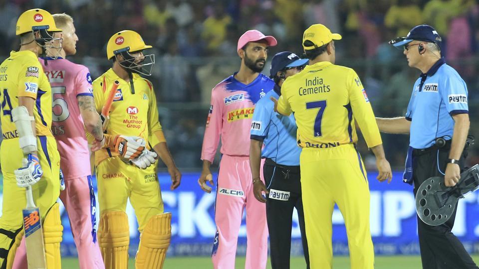 india cricket vivo ipl 2019 06daf288 5c93 11e9 93dc bd285d0e4b85 Chennai Super Kings got their 100th ipl win, as they stay on Top After Dramatic Win in Jaipur.