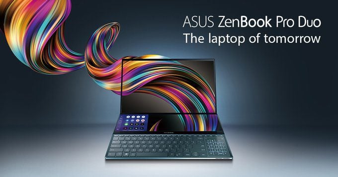 ASUS unveils the ZenBook Pro Duo with ScreenPad Plus dual display