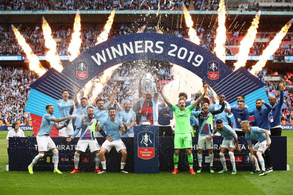 Manchester City FA Cup 2019 winners