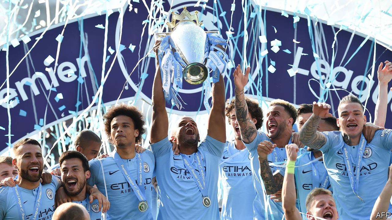 Manchester City 2018-19 Premier League winners