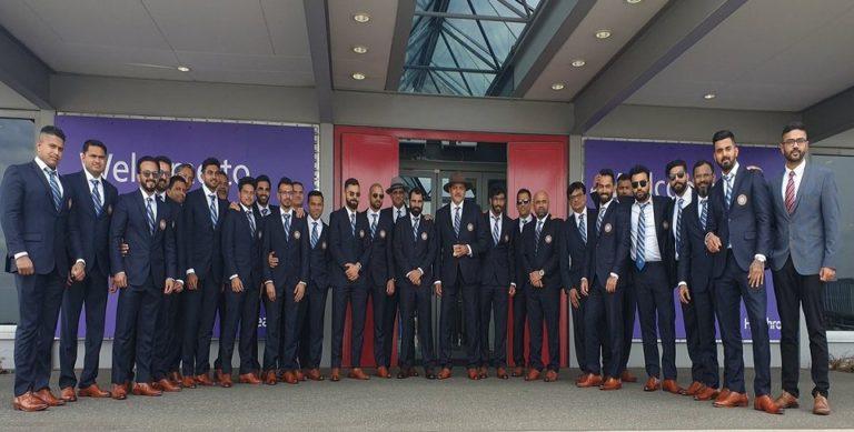 Virat Kohli and co reaches England for World Cup 2019.
