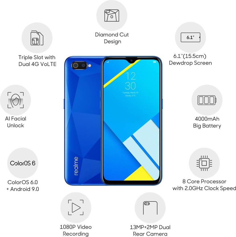 realme c2 rmx1941 original imaffnumzgfyzzp5 Top 10 Smartphones to play PUBG under Rs.10,000 in India | June 2019.