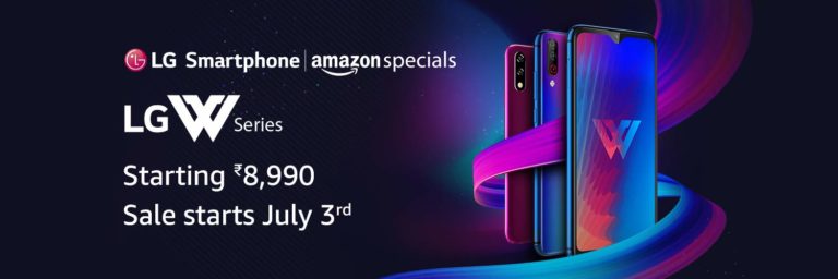 LG launched 3 new lower mid-ranged devices of W-series.