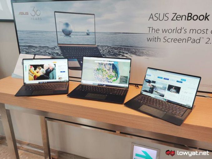 ASUS launches next-gen ZenBook series with touchpad-turned-ScreenPad