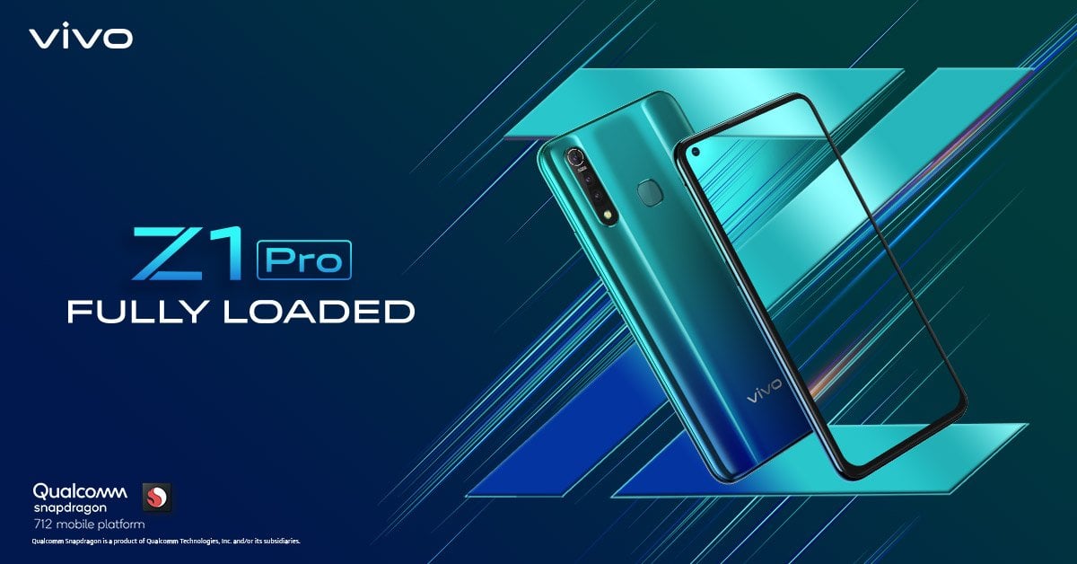 Vivo Z1 Pro is India’s first smartphone with Snapdragon 712 processor.