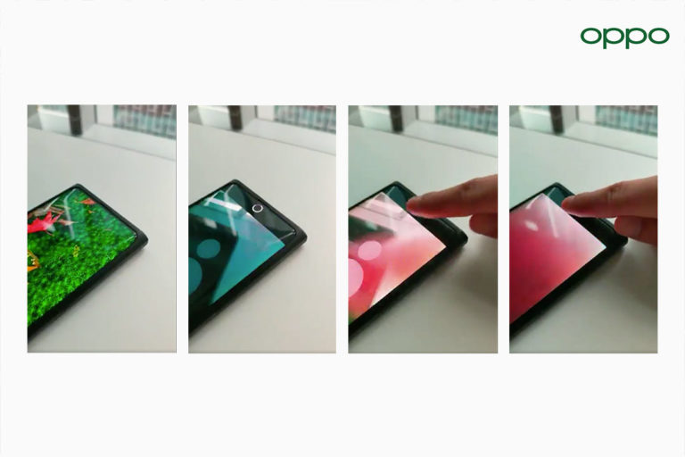 Oppo officially showcased the Under Screen Camera (USC) smartphone.