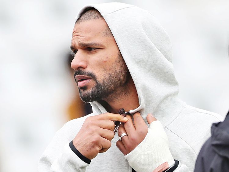 Shikhar Dhawan 16b6f6706ec large Shikhar Dhawan posts emotional message after being ruled out of the World Cup.