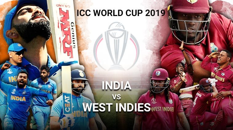 India crush West Indies by 125 runs to continue their unbeaten run in the World Cup