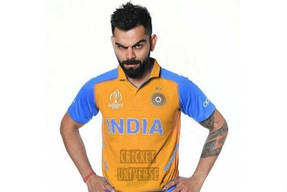 virat 1559050639 1 Indian players to wear orange jerseys in the World Cup collision against England on June 30.