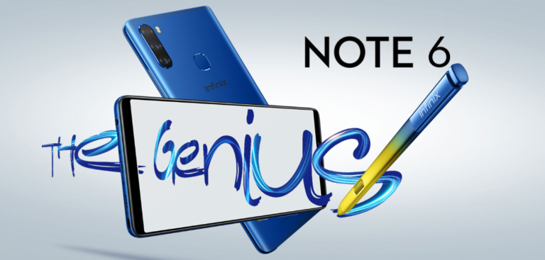 Infinix Note 6 with X-pen Stylus is launched.