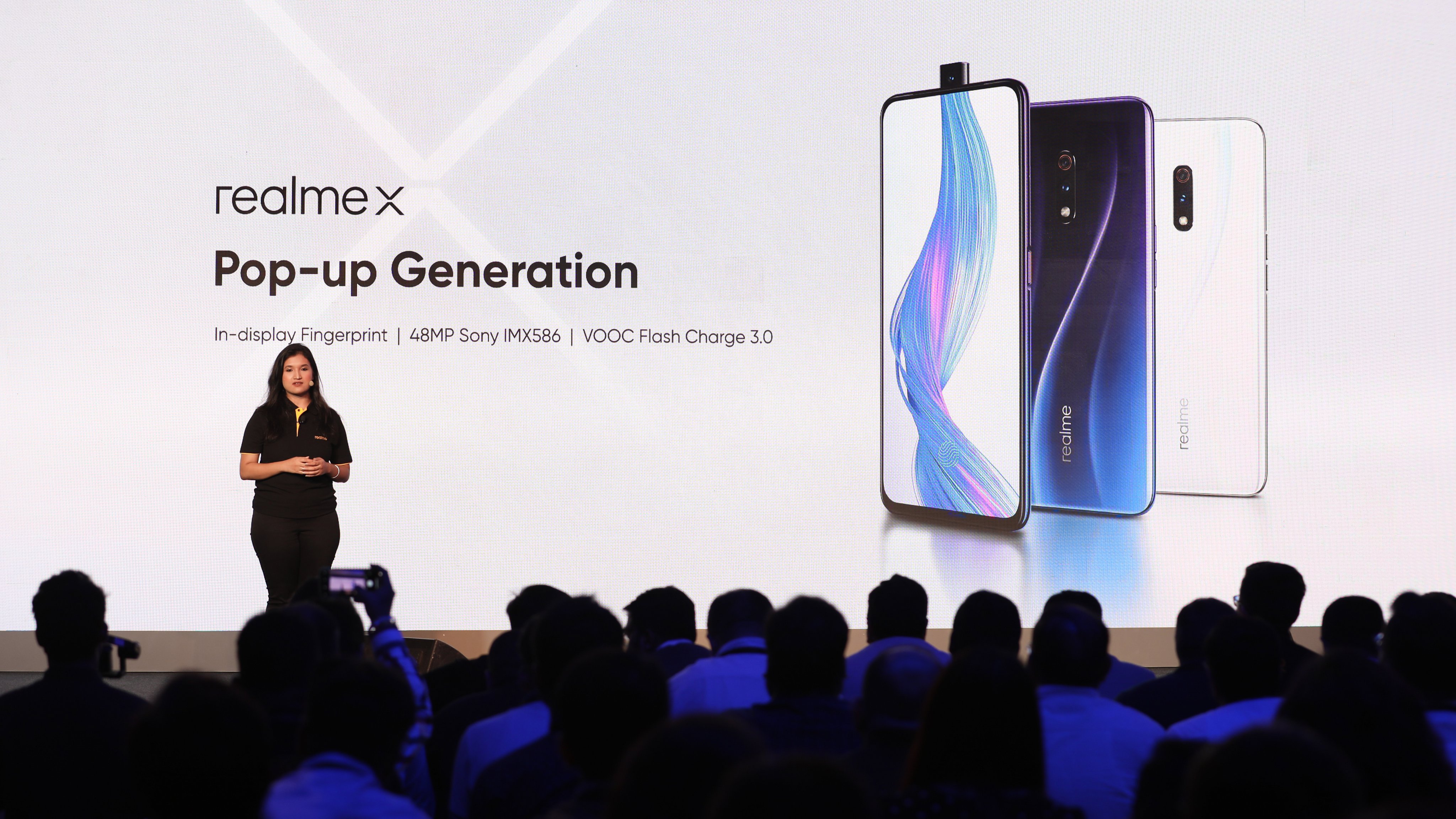 Realme X is launched from Rs.16,999 onwards.