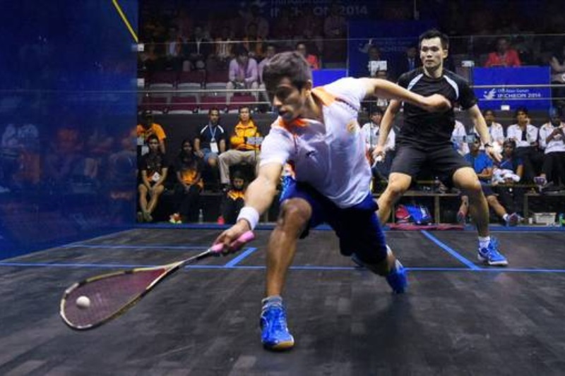 Saurav Ghosal at the 2018 Asian Games Administrative blunder by the Squash Rackets Federation of India (SRFI), as India lose its chance in World Championship