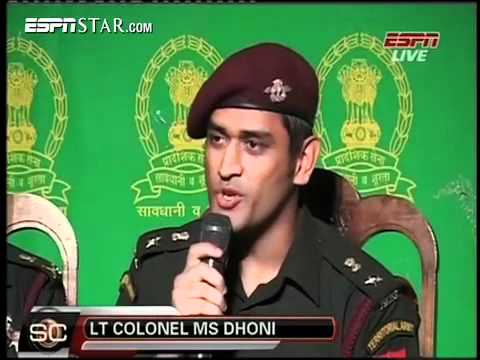 hqdefault Lieutenant Colonel MS Dhoni deployed in Kashmir Valley as part of Victor Force