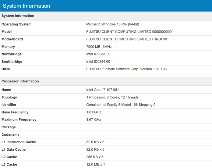 Intel 10th Gen Comet Lake CPUs will have up to 6 Cores/12 Threads @4.67GHz