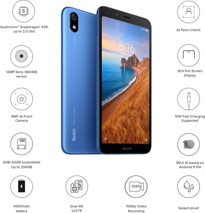 mi redmi 7a mzb8008in original imafg2a3c2gfjhbb Redmi 7A is launched in India from just Rs.5,799.