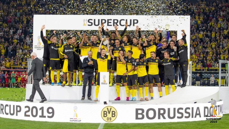 Borussia Dortmund have won the 1st title of this season