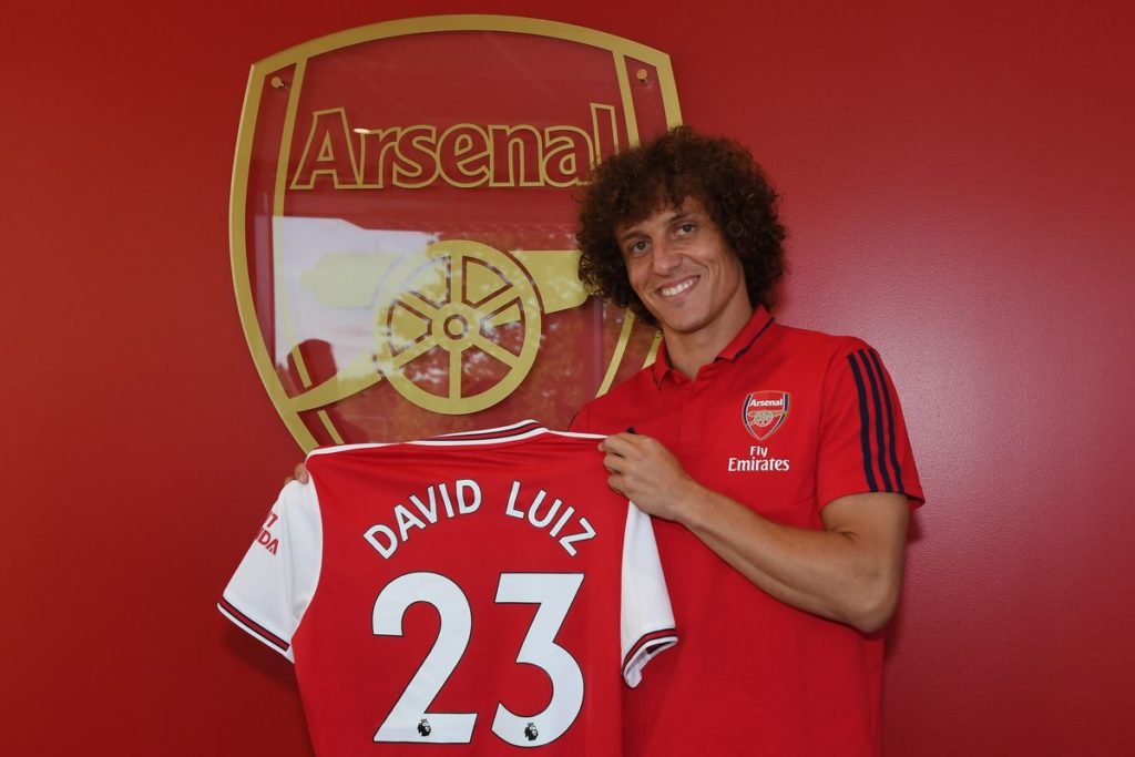 David luiz 1 David Luiz set to leave Arsenal at the end of the season