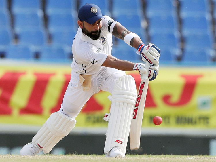 India s captain Virat Kohli 16ccd1f39aa large Virat Kohli equals MS Dhoni as the most successful Test Captain of India