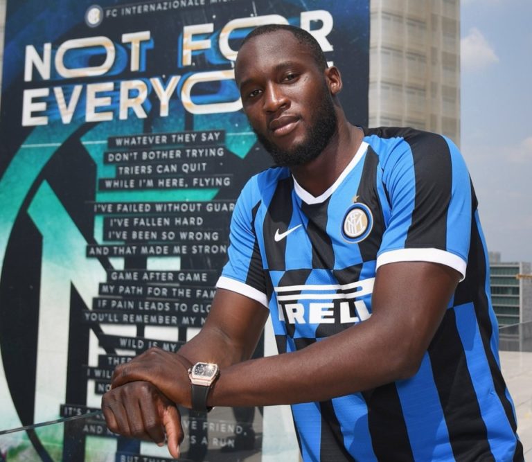 Inter have finally signed Lukaku from Manchester United