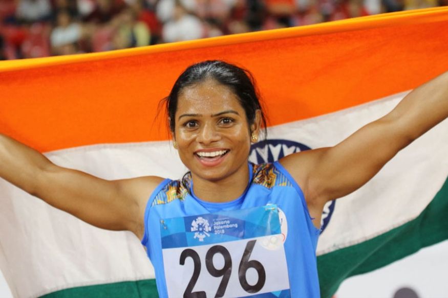 Untitled design 46 Dutee Chand clinched 100meter gold at the Fifth Indian Grand Prix.