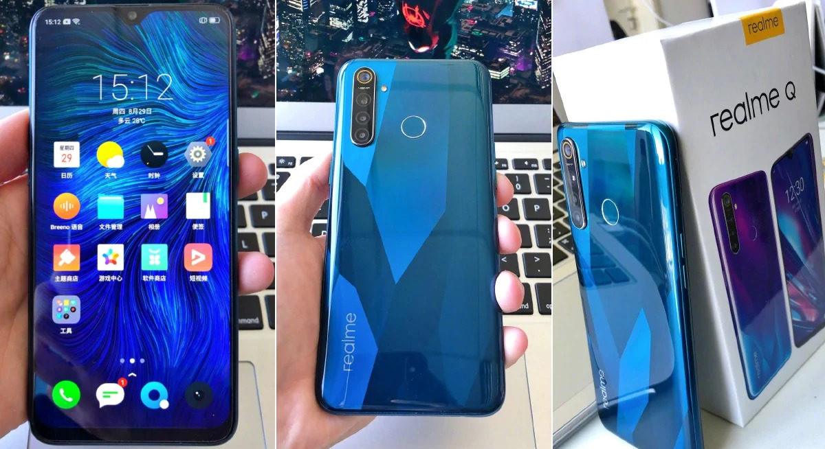 Realme Q is the first phone to have a 64MP quad-camera shooter.
