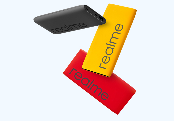 Realme launches 10,000mAh Power Bank in China for 99 Yuan