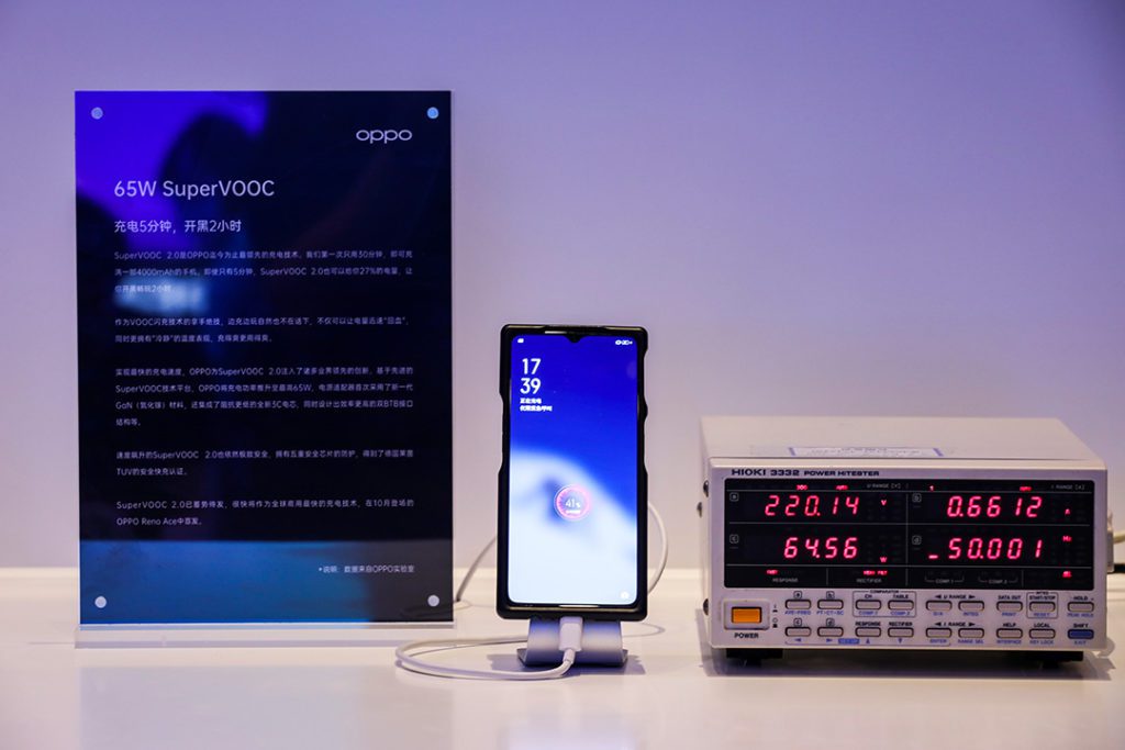 Oppo's new 65W SuperVOOC Charging tech can charge your smartphone in 30 minutes