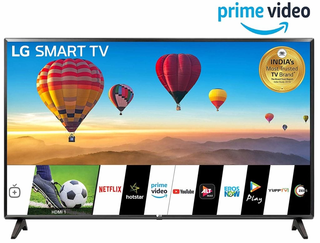 Best deals on Smart TVs at the Amazon Great Indian Festival