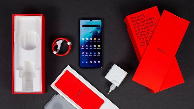 AndroidPIT OnePlus 7T Box Content 2 w782 OnePlus 7T launched today with Snapdragon 855+ SoC, triple rear camera starting at just Rs.37,999.