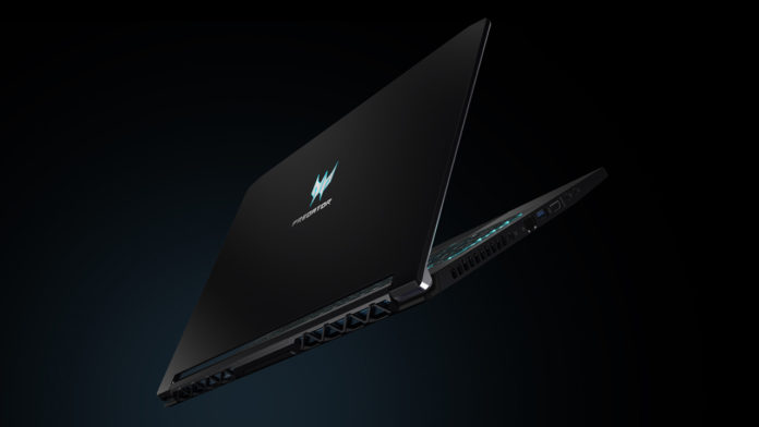 Acer Predator Triton 500 laptop announced with 300Hz display