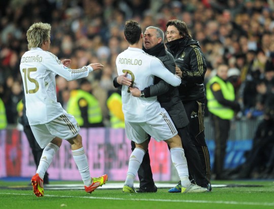 mourinho and ronaldo