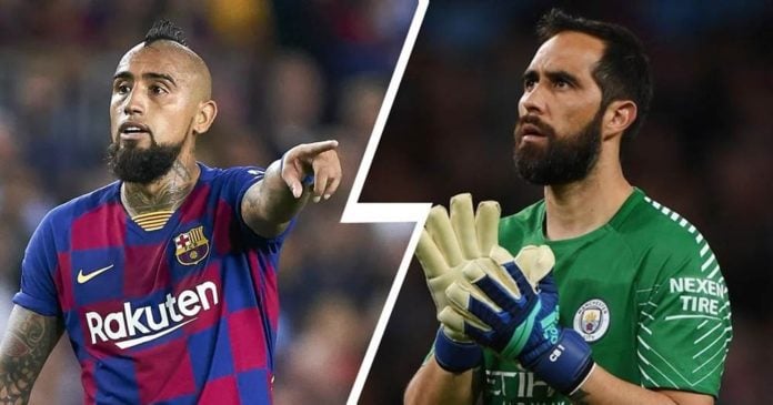 Chilean International Arturo Vidal says 'I can't be friends with Claudio Bravo'