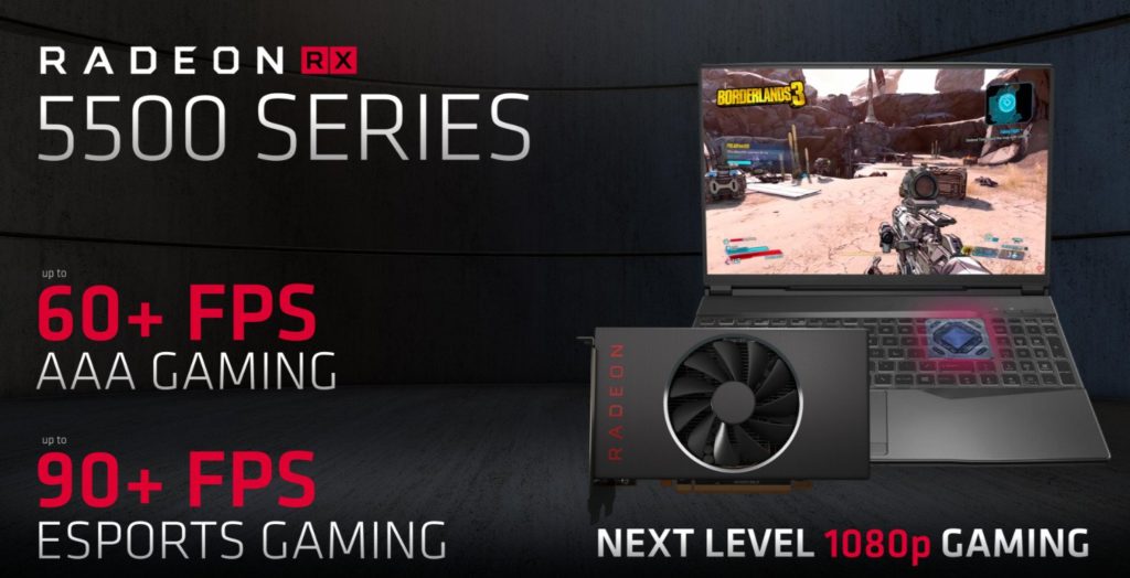 AMD launches Radeon RX 5500 Series GPUs for desktop & laptops