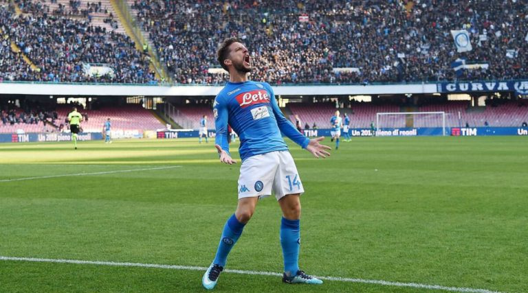 Dries Mertens surpassed Diego Maradona’s Napoli goalscoring record