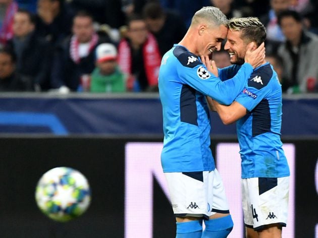 m1 Dries Mertens surpassed Diego Maradona's Napoli goalscoring record