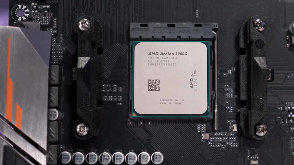 The overclockable AMD Athlon 3000G proves its worth at benchmarks