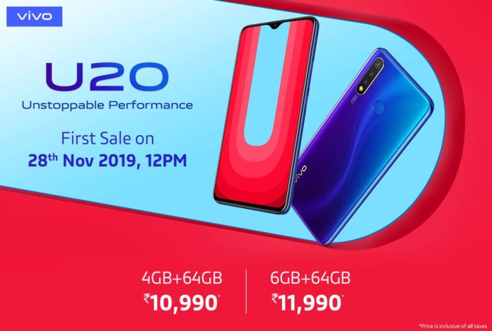 5 reasons to buy the new Vivo U20 with Snapdragon 675 at Rs.10,990 5 reasons to buy the new Vivo U20 with Snapdragon 675 at Rs.10,990