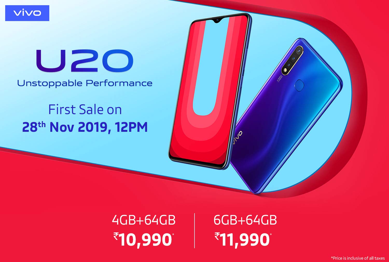 5 reasons to buy the new Vivo U20 with Snapdragon 675 at Rs.10,990