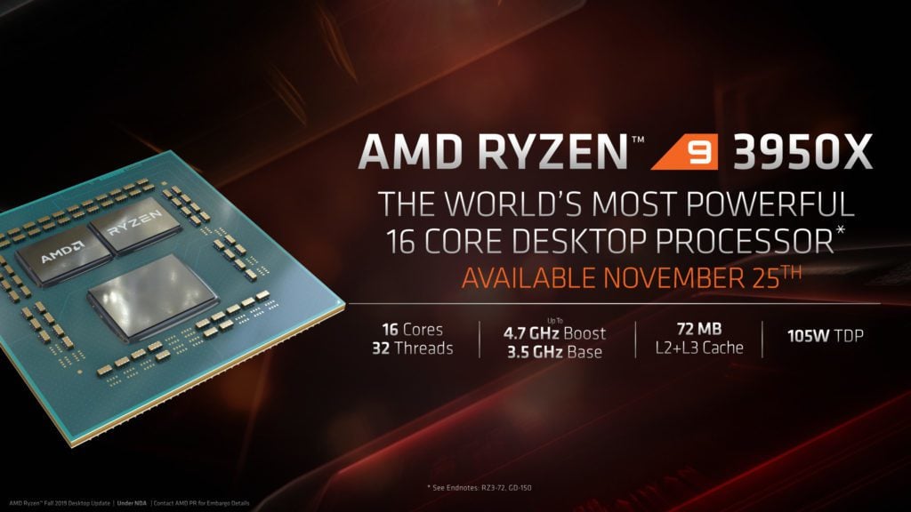 Alienware Aurora Gaming PC to feature 16 core AMD Ryzen 9 3950X