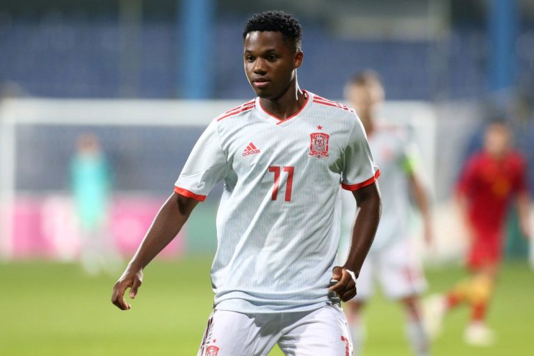 Ansu Fati will probably be in the Spain squad  for Euro 2020
