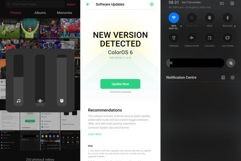 Realme 3 Pro’s latest update adds System-wide dark mode & much more