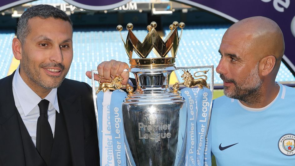 Khaldoon Al Mubarak and Pep Guardiola